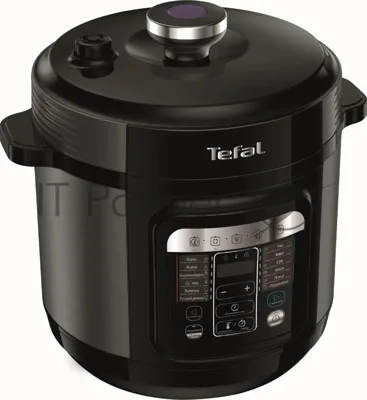 Мультиварка-скороварка Tefal CY601832 черный, 6 л, 1000 Вт, сенсорное, 12 программ