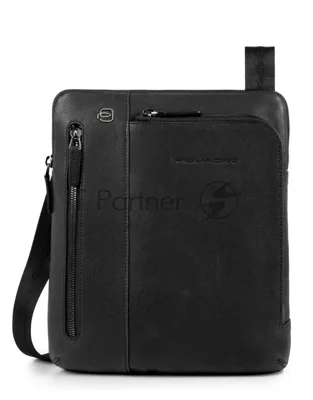 Сумка мужская Piquadro Black Square CA1816B3/N, черный, натур.кожа