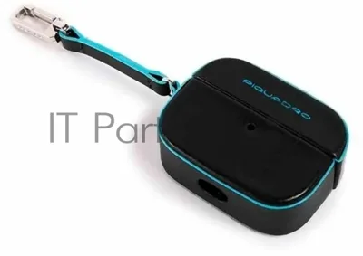 Чехол для наушников Piquadro Blue Square AC5308B2/N черный натур.кожа