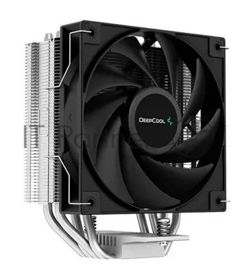 Кулер для процессора DEEPCOOL AG400 черный, 120 мм, алюминий/медь, 2000 об/мин, 31.6 дБ, 4 pin, 220 Вт, 150 мм
