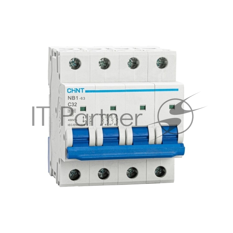 Выключатель автоматический CHINT NB1-63 4P 32A 6кА х-ка C