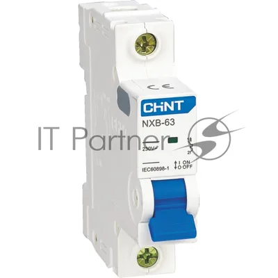 Выключатель автоматический CHINT NXB-63S 1P 10А 4.5kA х-ка B