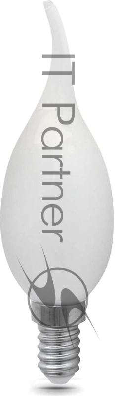 Лампа cветодиодная Filament Свеча на ветру 9W 610lm 4100К Е14 milky LED