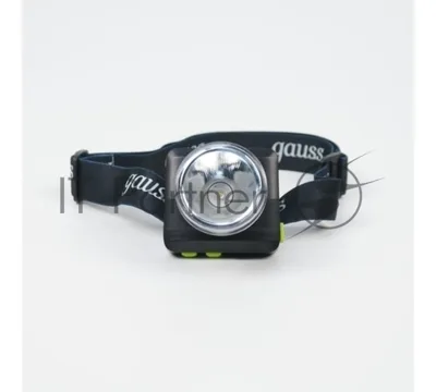 Фонарь налобный Gauss GFL401 5W 100lm диммируемый Li-ion 3000mА·ч LED