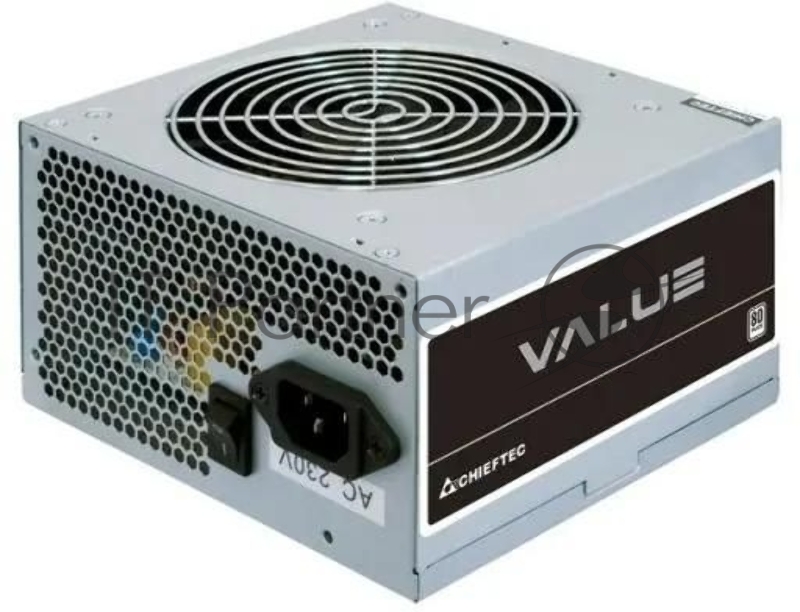 Блок питания Chieftec APB-600B8, 600Вт, 80 PLUS WHITE, 120мм, серый