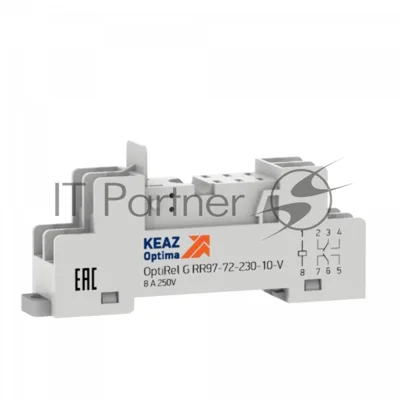 Розетка для реле OptiRel G RR97-72-230-10-V КЭАЗ 281177
