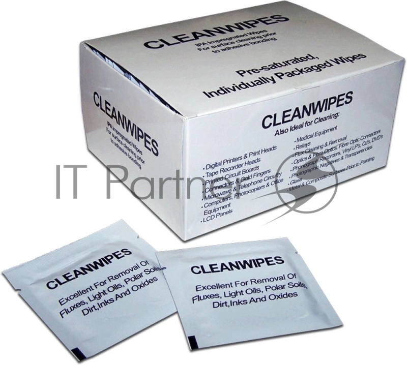 Салфетки LANMASTER безворсовые, спиртовые, 50 шт. (LAN-FT-CL/WPH)