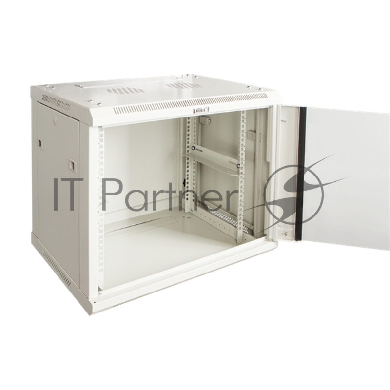 Шкаф настенный LANMASTER серии Pro, 27U 600x800, стеклянная дверь (TWT-CBWPG-27U-6x8-GY)