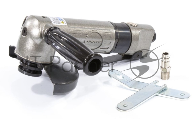 Угловая шлифовальная машина пневматическая Gross G506, 5", 11000 об/мин