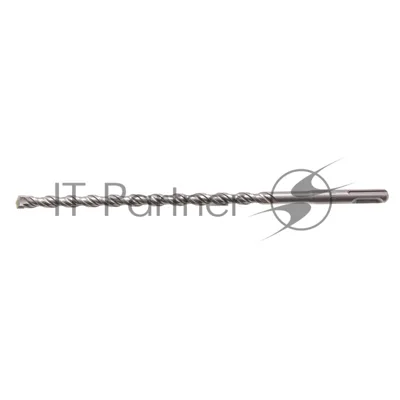 Бур по бетону Denzel двойная спираль, Cobalt W-tip, 10x260 мм, SDS PLUS