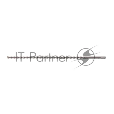 Бур по бетону Denzel двойная спираль, Cobalt W-tip, 12x460 мм, SDS PLUS