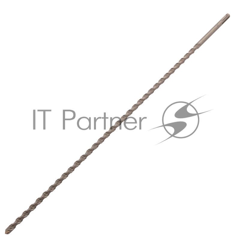 Бур по бетону Denzel двойная спираль, Cobalt W-tip, 12x600 мм, SDS PLUS