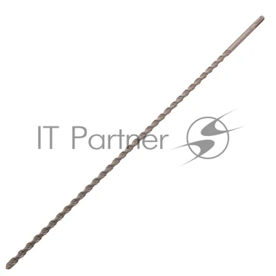 Бур по бетону Denzel двойная спираль, Cobalt W-tip, 12x600 мм, SDS PLUS