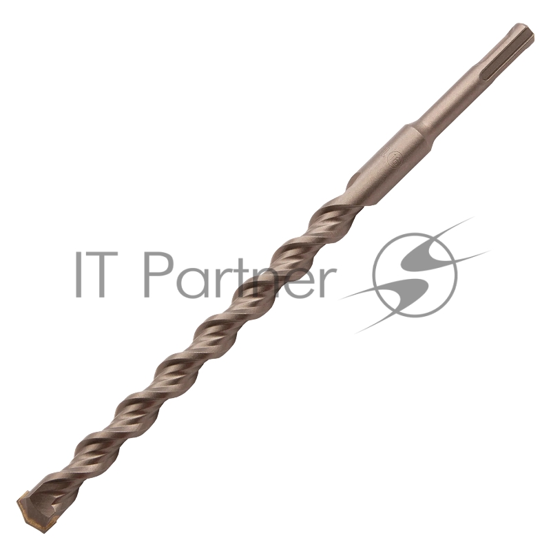 Бур по бетону Denzel двойная спираль, Cobalt W-tip, 16x260 мм, SDS PLUS