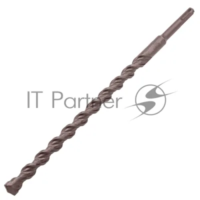 Бур по бетону Denzel двойная спираль, Cobalt W-tip, 16x310 мм, SDS PLUS