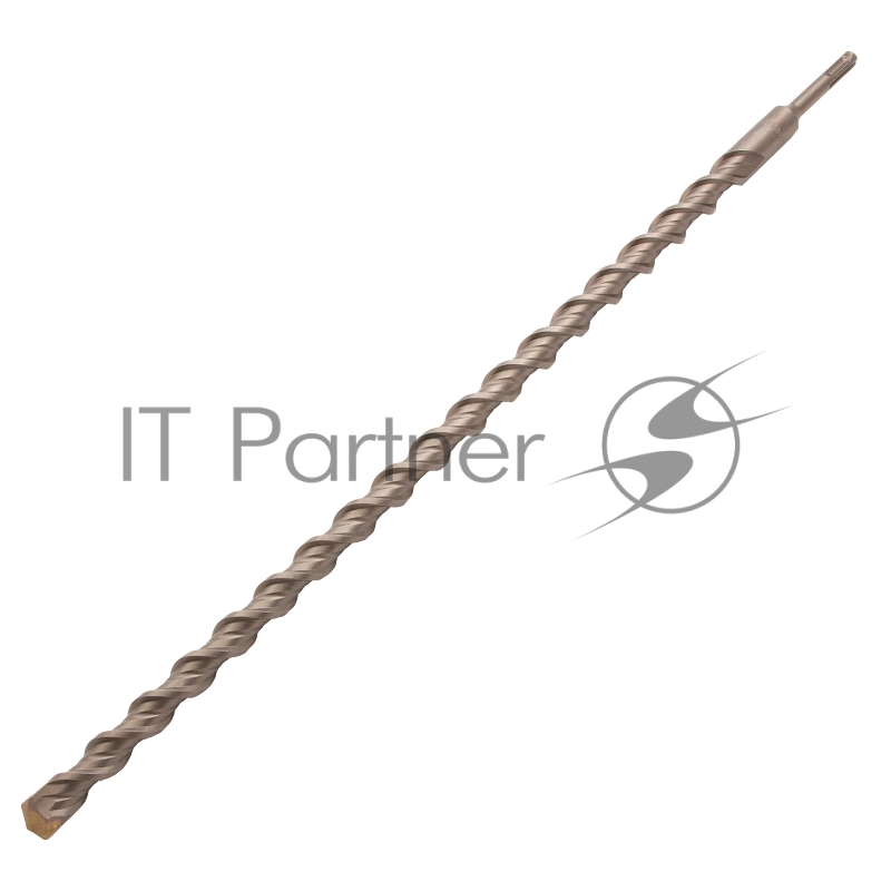 Бур по бетону Denzel двойная спираль, Cobalt W-tip, 22x600 мм, SDS PLUS