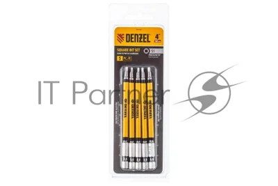 Набор бит Denzel S1x4", 5 шт.