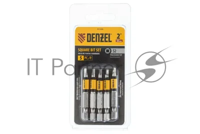 Набор бит Denzel S2x2", 5 шт.