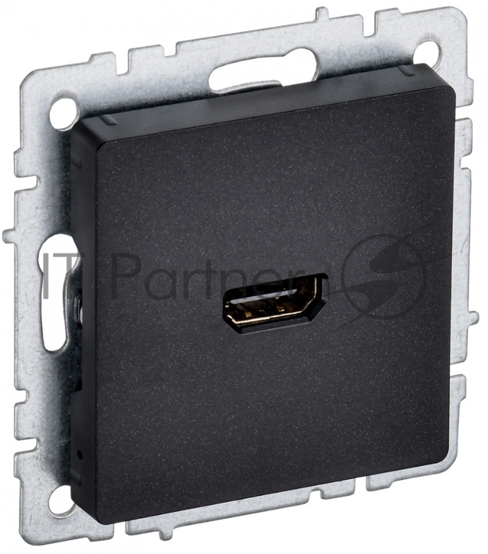 Розетка HDMI IEK BRITE РHDMI-0-БрЧ черный
