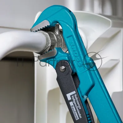 Ключ трубный рычажный Gross 15600 №0, 3/4", цельнокованый, CrV, тип - "L"