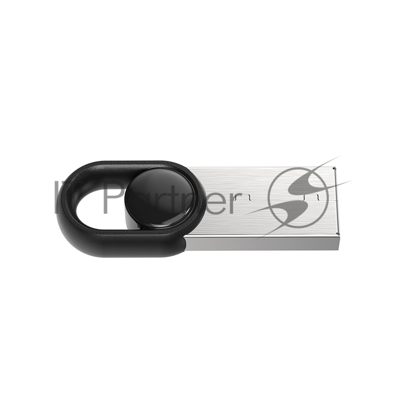 Флешка USB Netac UM2 (NT03UM2N-032G-20BK), 32Gb, USB 2.0, R/W 100/40, серебристый/черный