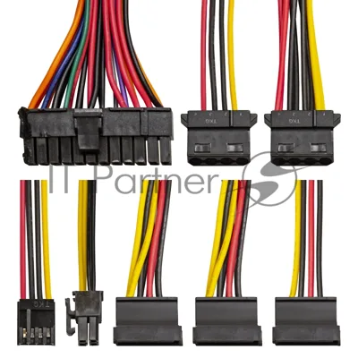 Блок питания 750W ExeGate M750 (SFX, APFC, КПД 87% (80 PLUS Silver), 8cm fan, 24pin, 4+4pin, 3xSATA,