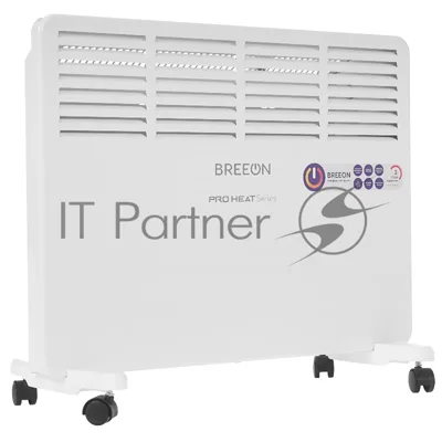 Конвектор электрический Breeon BCPT-1500 KM белый, монолитный, 1500 Вт, 15 м², термостат
