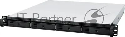 СХД стоечное исполнение 4BAY 1U NO HDD RS822RP+ SYNOLOGY