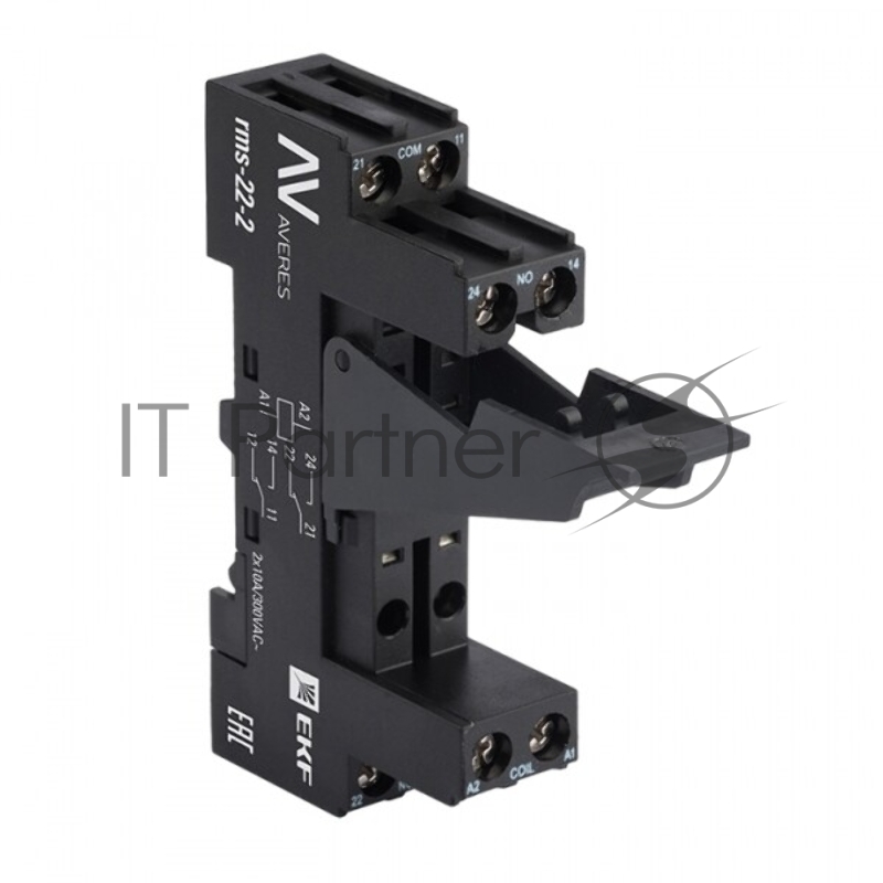 Разъем для реле РM slim 22/2 AVERES EKF rms-22-2
