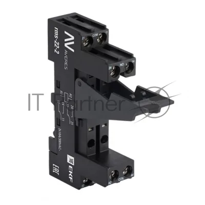 Разъем для реле РM slim 22/2 AVERES EKF rms-22-2