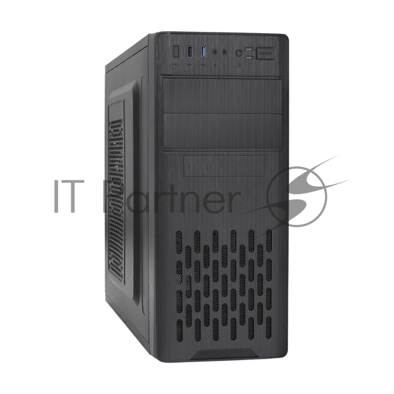 Компьютерный корпус Miditower ExeGate CP-606U-AB350 (ATX, AB350 с вент. 8см, 1хUSB/1хUSB 3.0, аудио)