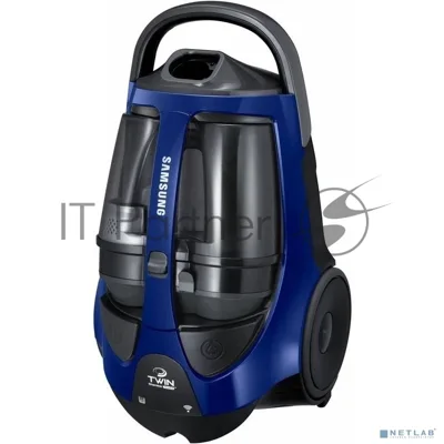 Пылесос Samsung VCC885BH36/XEV синий/черный, 430/2200 Вт, уборка сухая, пылесборник контейнер 2 л