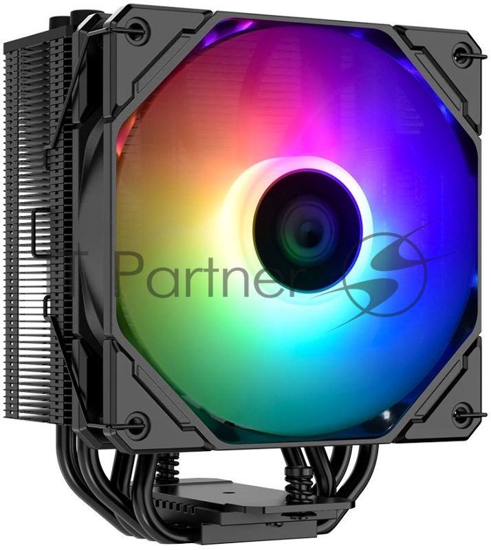 Кулер ID-COOLING SE-224-XTS ARGb черный 120мм алюминий/медь 1500rpm 29db 4-pin 220W 151мм