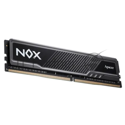 Оперативная память Apacer Nox, DDR4, 16GB (1x16 GB), 3200 MHz, CL16, DIMM, радиатор, черный