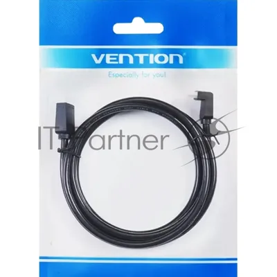 Кабель Vention HDMI High speed v2.0 with Ethernet 19M/19M угол 270 - 2м