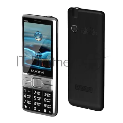 Мобильный телефон Maxvi X900i черный