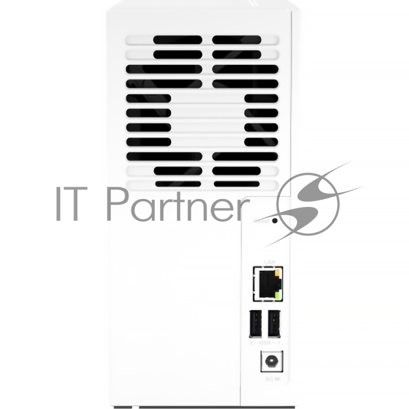 Сетевое хранилище SMB QNAP TS-233 NAS 2 HDD trays. ARM 4-core Cortex-A55 2.0GHz, ram 2 Gb (max), 1x1GbE, 2xUSB 2.0 port,1xUSB 3.2 Gen 1