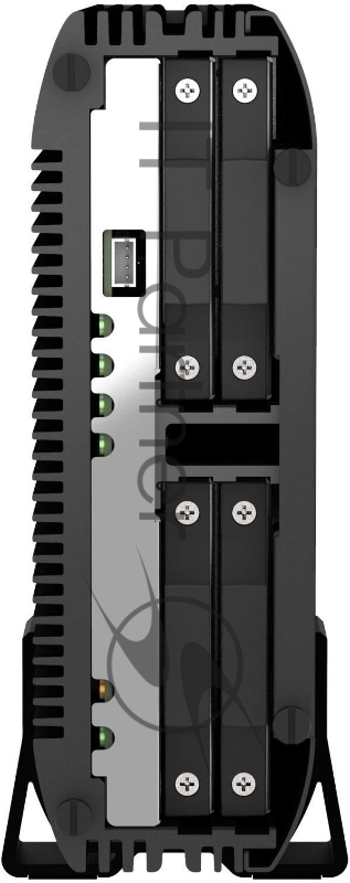 Сетевое хранилище SMB QNAP TS-410E-8G NAS fanless 4 2.5 SSD trays. Intel Celeron J6412 4-core 2.0-2.6 GHz, 8 Gb RAM (max), 2x2.5 GbE, 4xUSB 3.2 Gen 2 (10Gbps),1xHDMI