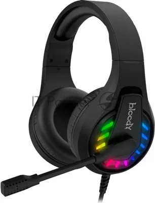 Гарнитура Bloody G230P чёрный, проводная, USB, подсветка