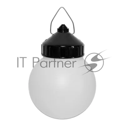 Светильник ЭРА НСП 01-60-003 подвесной Гранат полиэтилен IP44 E27 max 60Вт D150 шар белый