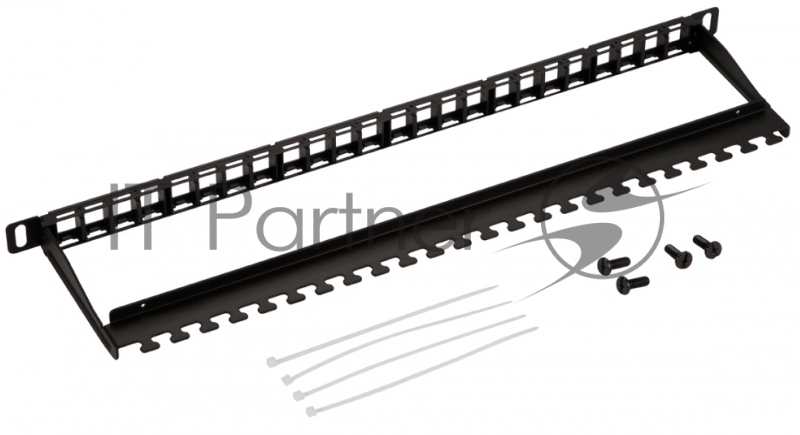 Патч-панель Lanmaster LAN-PPC24OK-UTP 19" 1U 24x UTP