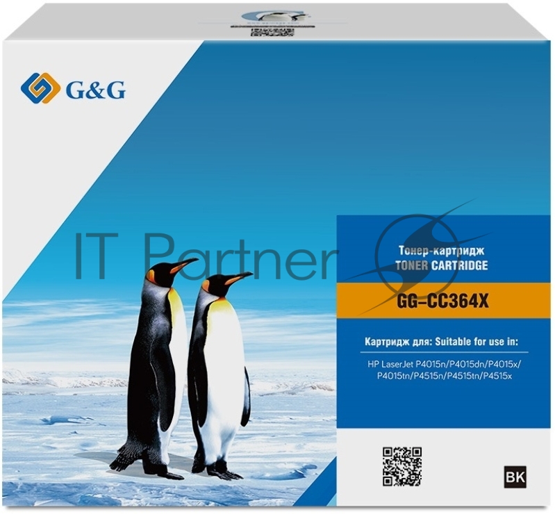 Картридж лазерный G&G GG-CC364X черный (24000 стр.) для HP LJ P4015/P4515