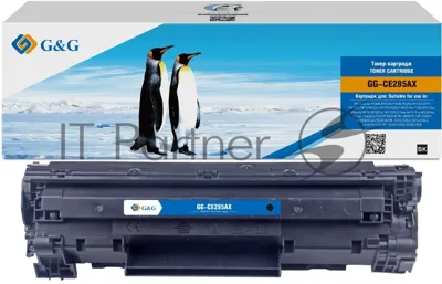 Картридж лазерный G&G GG-CE285AX черный (3000 стр.) для HP LJ P1005/P1006/P1505/1505n/M1120;MFP/M1120n;MFP/M1522n