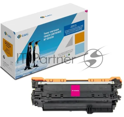Картридж лазерный G&G GG-CE403A пурпурный (6000 стр.) для HP LJ Enterprise 500 M551n/MFP M575dn/MFP M570dn