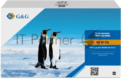 Картридж лазерный G&G GG-D115L черный (3000 стр.) для Samsung Xpress SL-M2620/2820/M2670/2870