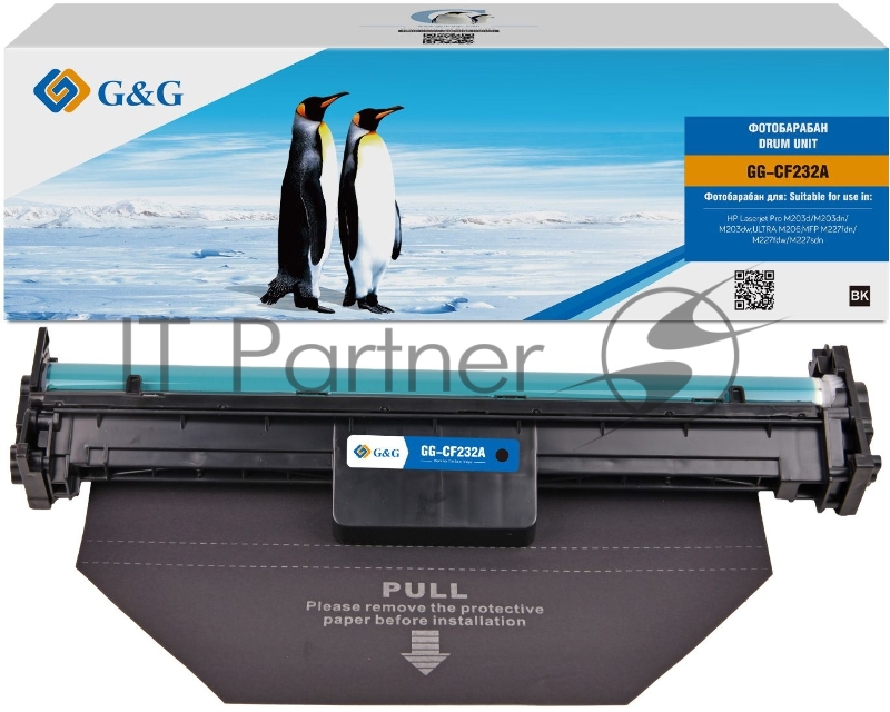 Блок фотобарабана G&G GG-CF232A ч/б:23000стр. для LJ Pro M203d/M118dw/MFP M148dw/M149fdw HP