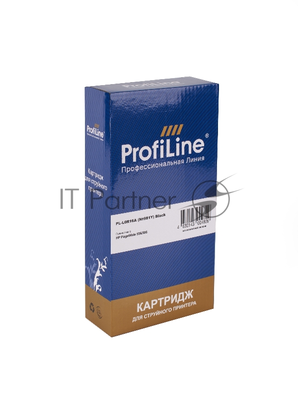 Картридж струйный ProfiLine PL-L0R16A (№981Y) для принтеров HP PageWide 556/586 с чернилами на пигментной основе Black 343,5 мл