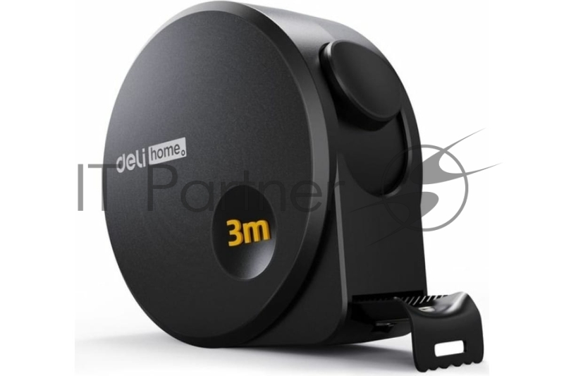 Рулетка "Home Series" Deli HT8316 3м х 16мм Эксклюзивный дизайн, Корпус - высококачественный софттач пластик
