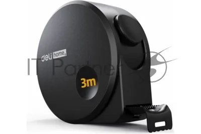 Рулетка "Home Series" Deli HT8316 3м х 16мм Эксклюзивный дизайн, Корпус - высококачественный софттач пластик