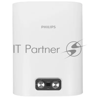 Водонагреватель электрический Philips YB AWH1615/51(30YB) белый, накопительный, 30 л, 2 кВт, настенный, вертикальный, плоский корпус, бак из нержавеющей стали, сухой ТЭН, механическое управление с LED-дисплеем
